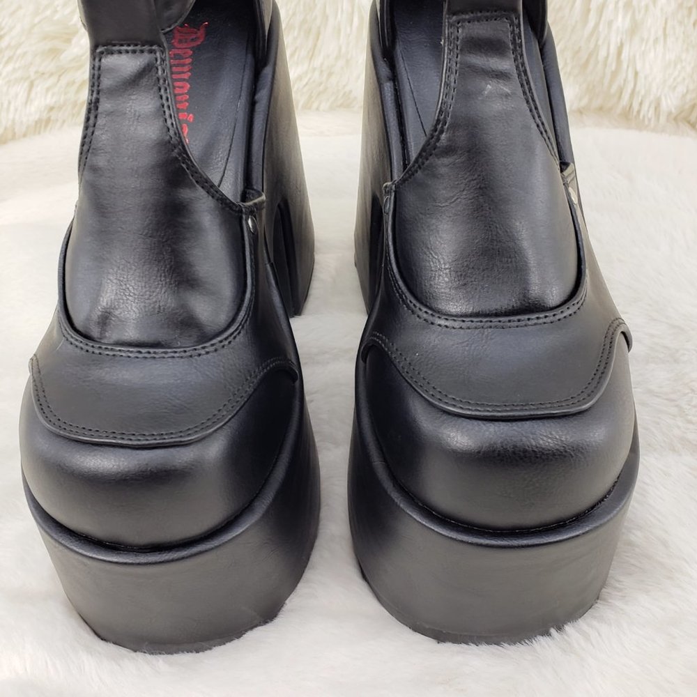 Goth Platform Chunky Heel Sandal Shoes RESTOCKED - Picture 9 of 11